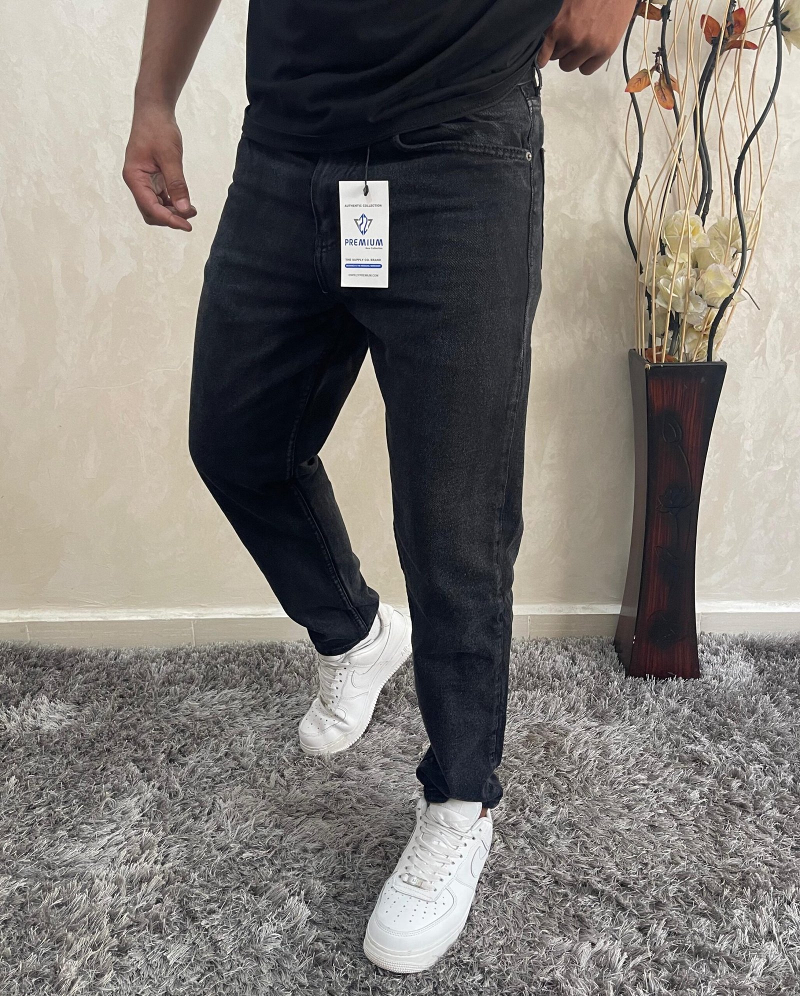 Boyfriend Jeans Pants Non stretch - Image 3