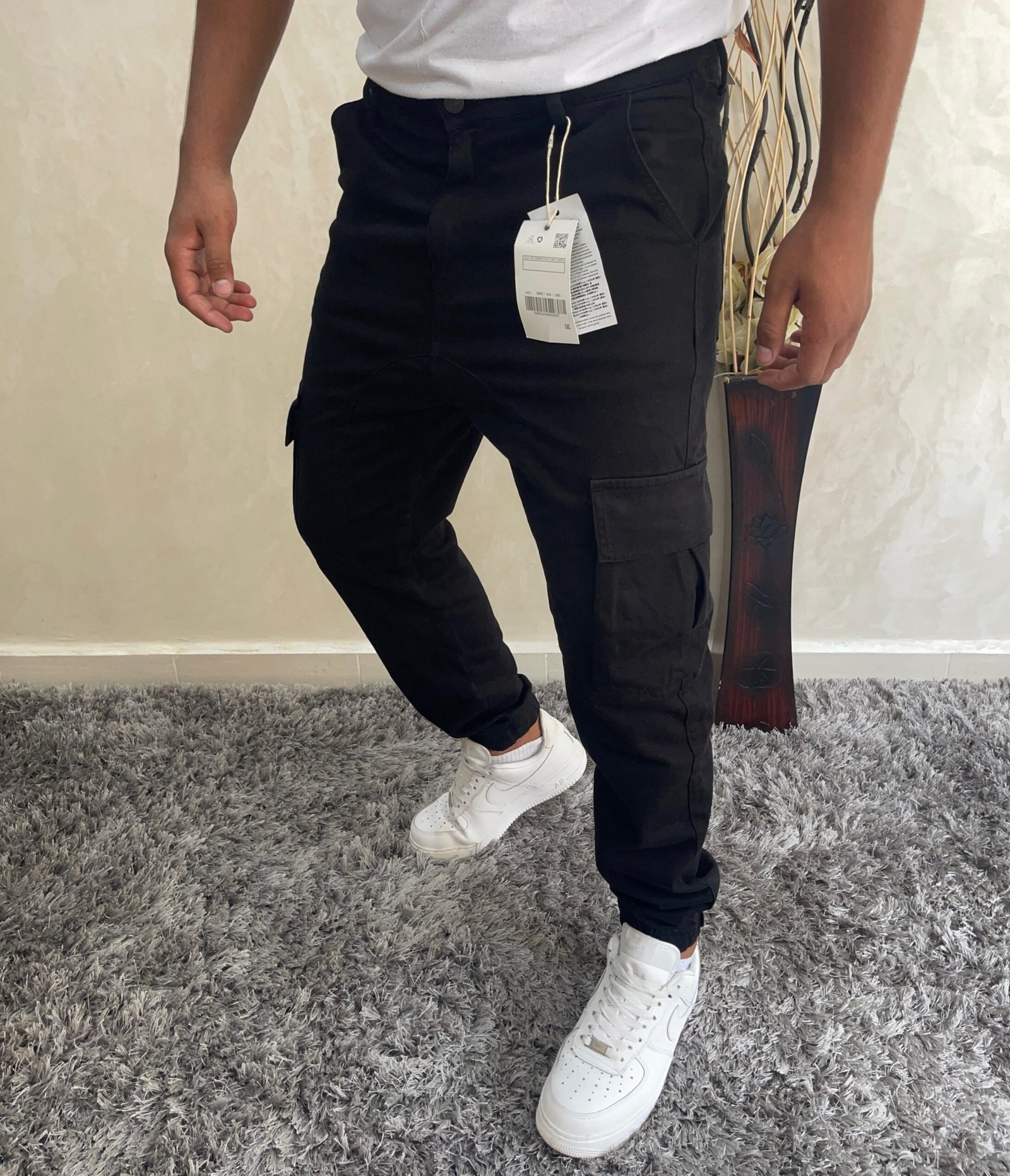 Men's cargo pants Noir - Image 2