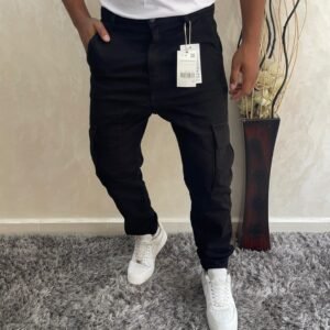 Men's cargo pants Noir