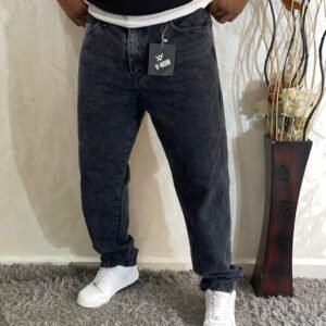 Mens Wide Leg Jeans Baggy Pants