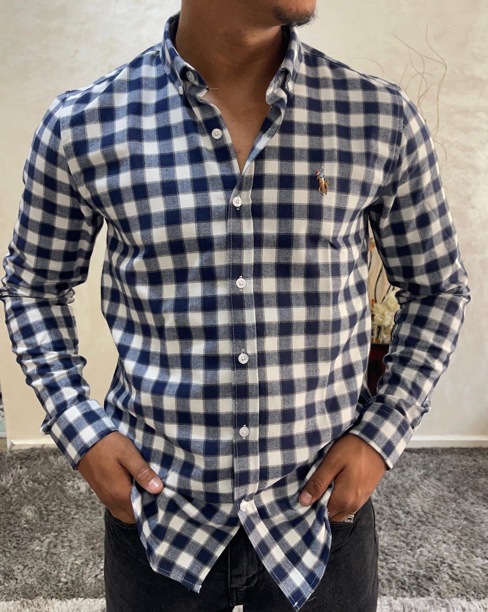 Mens Flannel Shirts Long Sleeve Flannel Shirt for Men Warm Casual Soft Cotton Button Down - Image 4