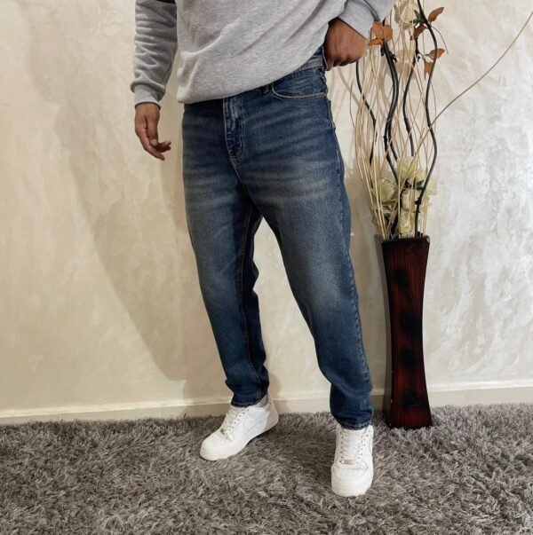 Men's Non-Stretch Loose Fit Boyfriend Jeans Style Pants - Image 6