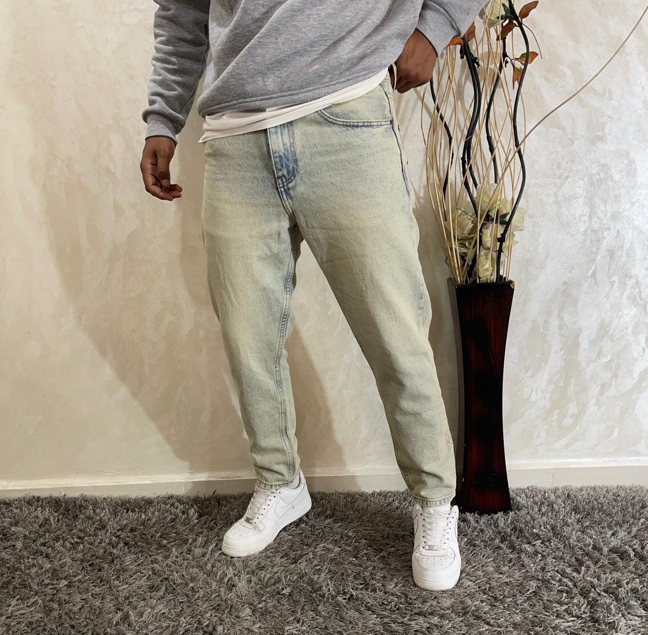 Boyfriend jeans non stertch 100% Coton - Image 2