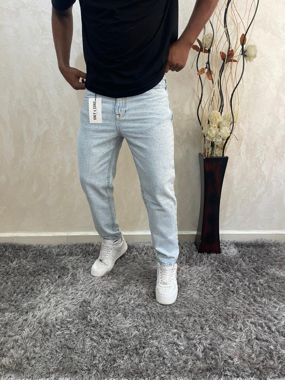 Boyfriend jeans non stertch 100% Coton - Image 4