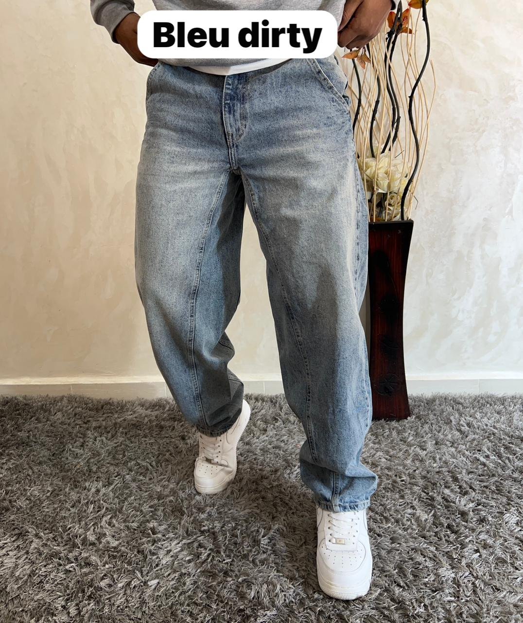 Super Baggy Balloon Jeans Pants Style