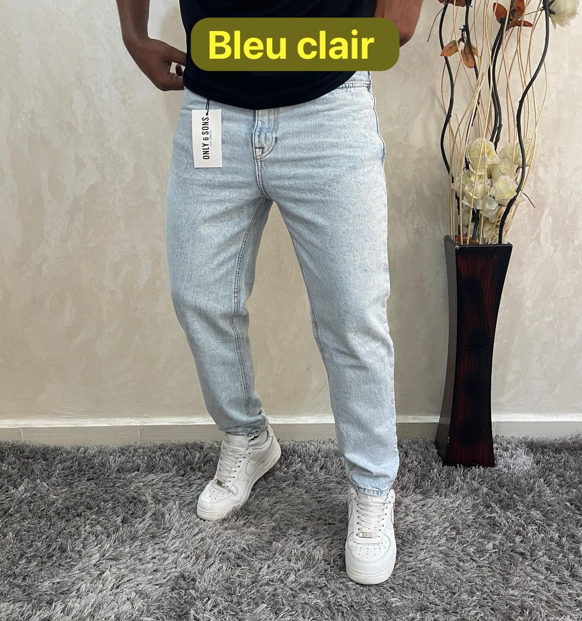 Boyfriend jeans non stertch 100% Coton - Image 2