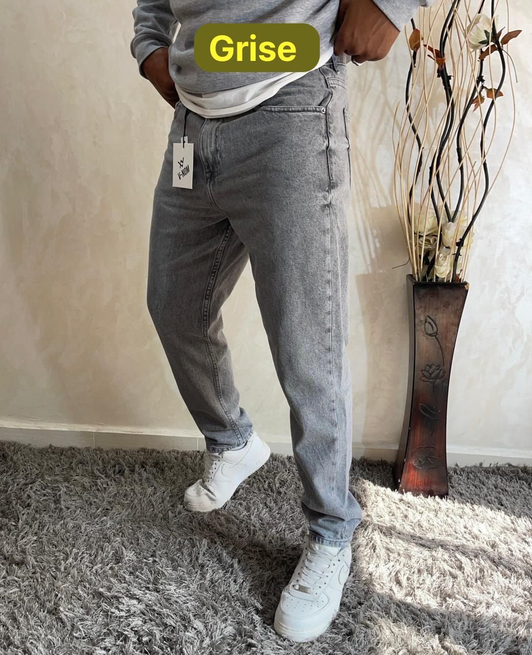 Boyfriend jeans non stertch 100% Coton - Image 3