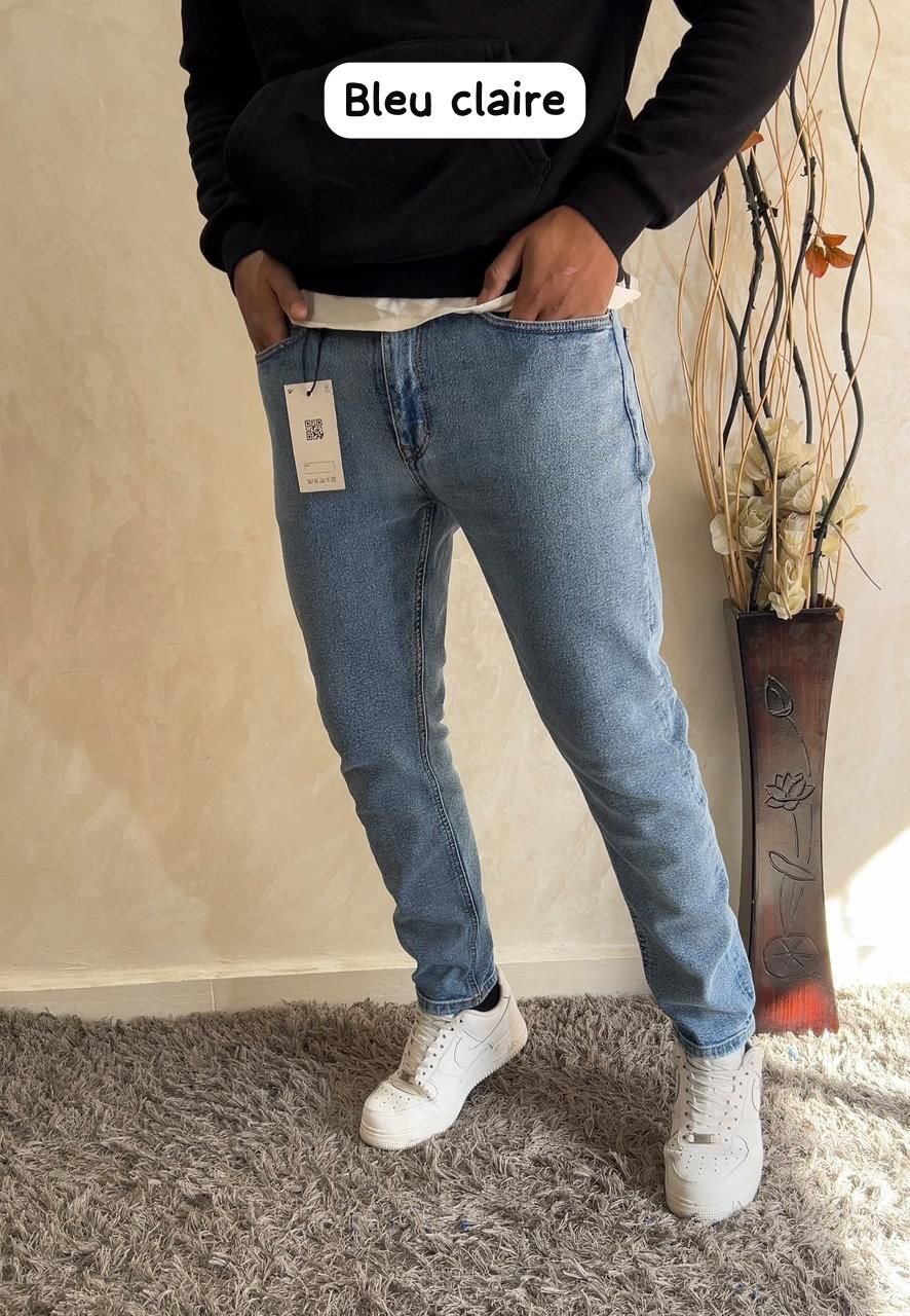 Mens Skinny-fit High Stretch Jeans 1