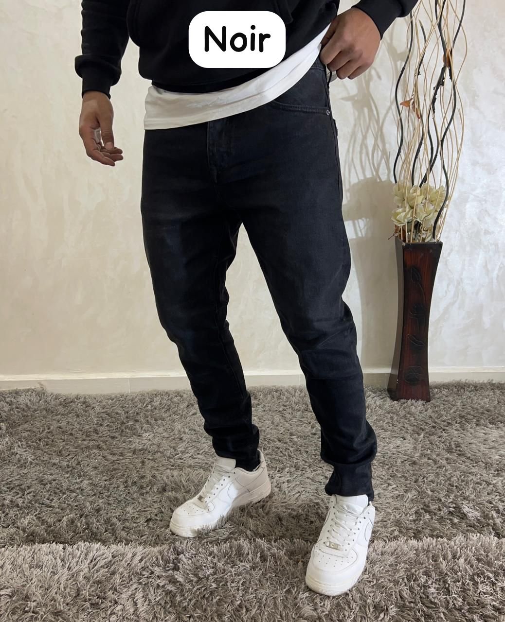 Mens Skinny-fit High Stretch Jeans 1 - Image 3