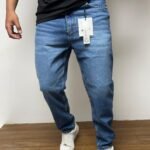 Men s Original Straight Taper Fit Casual Stretch Denim Pants Boyfriend