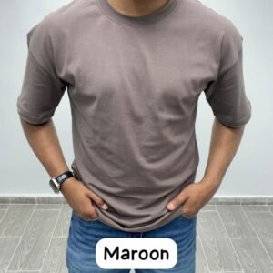 Men Oversized T Shirts Vintage Tee Loose Fit Short Sleeve Casual Streetwear