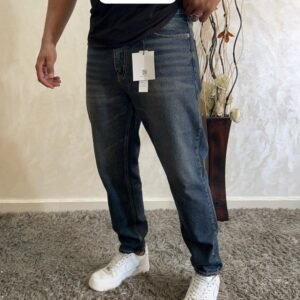 Men s Original Straight Taper Fit Casual Stretch Denim Pants Boyfriend