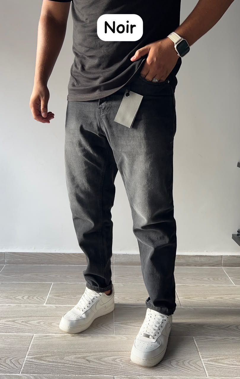 Men s Original Straight Taper Fit Casual Stretch Denim Pants Boyfriend vs keps V2 - Image 3